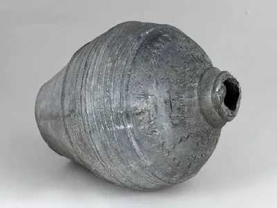 Vasul de ceramică de la Capidava - Foto: MNIR