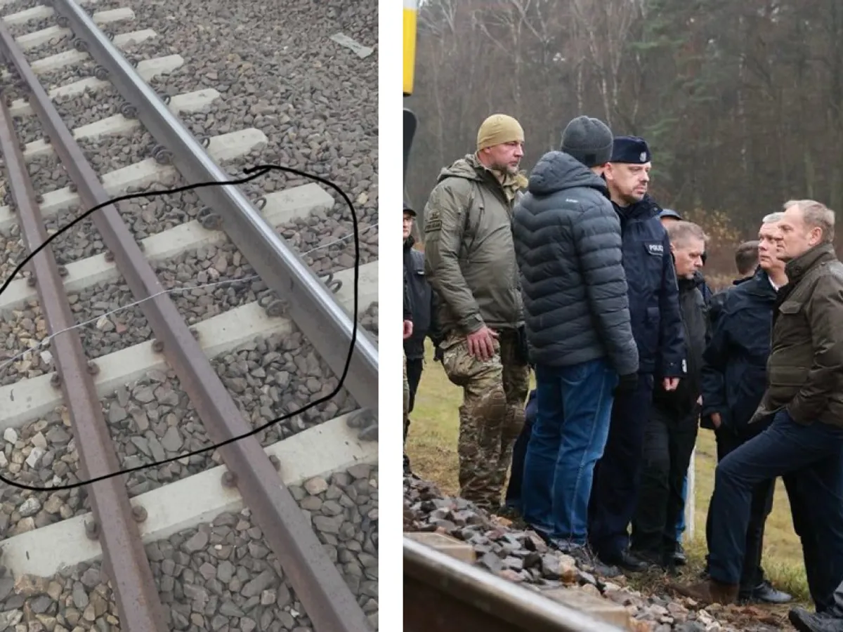Explozie pe calea ferată Varșovia–Lublin - Foto: Profimedia images