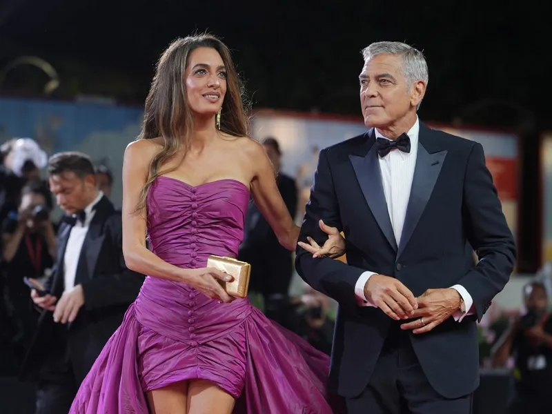 George Clooney și soția sa, Amal - Foto: Profimedia Images