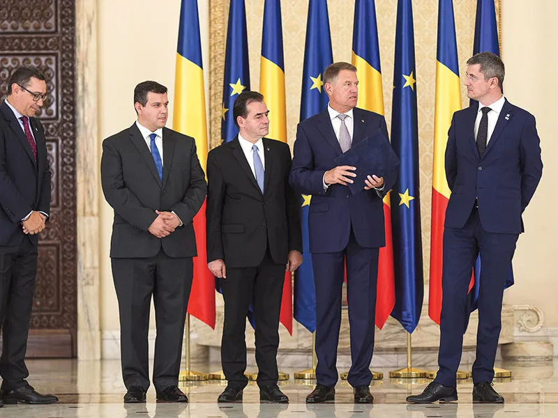 4 ANI FĂRĂ ALEGERI  Guvernul va avea primul mandat fără alegeri, de la intrarea României în UE. Iohannis va fi garantul colaborării dintre Orban și Barna - Foto: INQUAM PHOTOS/ Octav Ganea