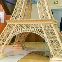 Răsturnare de situație în cazul bărbatului care a construit Turnul Eiffel din chibrituri - Foto: BBC