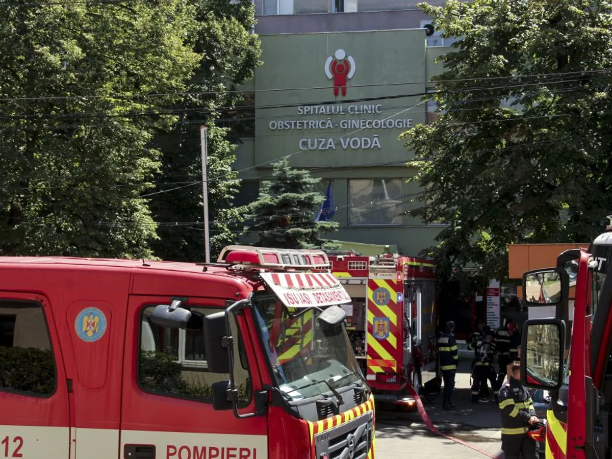 Maternitatea "Cuza Vodă" şi-a reluat activitatea în proporţie de 70% - 80% - Foto: INQUAM PHOTOS/Miruna Turbatu