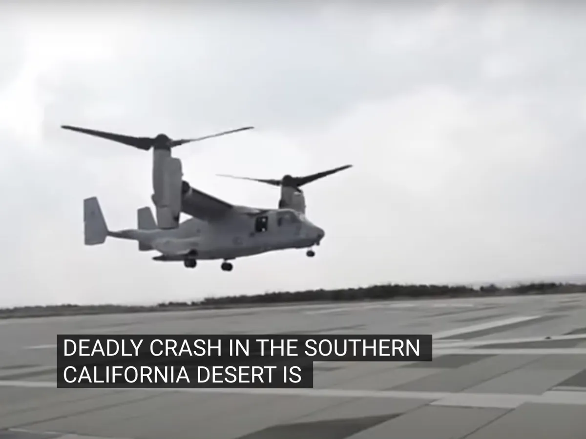 O aeronavă Osprey a armatei americane s-a prăbuşit în Australia. 25 de persoane se aflau la bord - Foto: Kila / imagine cu caracter ilustrativ