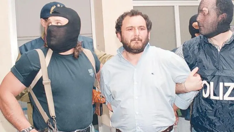 Giovani Brusca, în momentul arestării sale din 1996 Foto: corriere.it