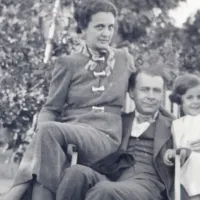 Cornelia, Blaga și fiica - Foto: Arhiva / dela0.ro