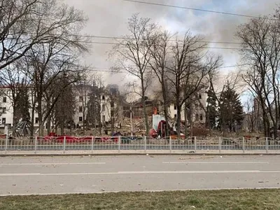 Buncărul teatrului din Mariupol bombardat de ruși a rezistat incredibil: doar un rănit grav. / Foto: digi24.ro