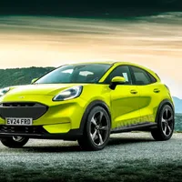 Randare a viitoarei versiuni electrice Ford Puma (imagine cu caracter ilustrativ) - Foto: autocar.co.uk