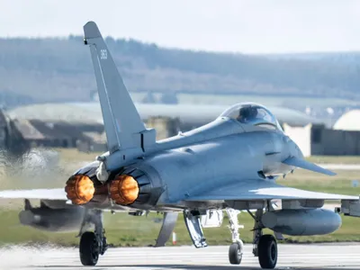 Avion de vânătoare Eurofighter Typhoon, o perlă a industriei militare aviatice europene - Foto: Profimedia Images