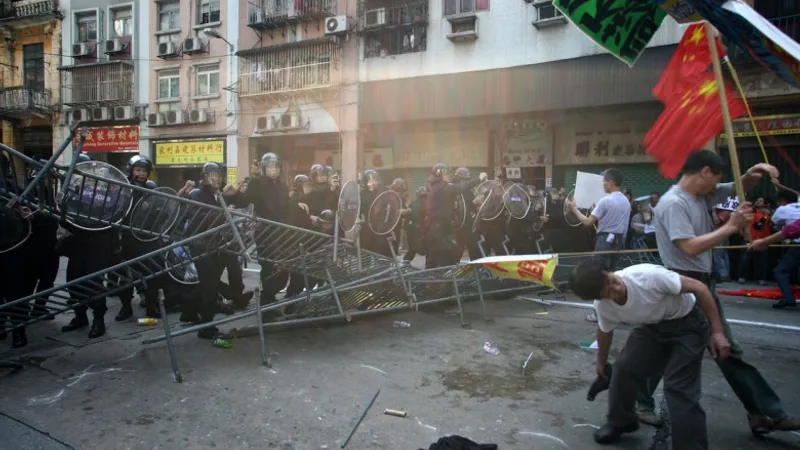 Proteste în China - Foto: Digi24