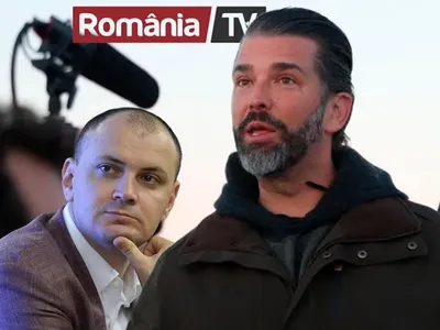 Trump Jr.'s visit to Romania. Who's going: from Ghiță's buddies to the US ambassador - Photo: Profimedia Images / Collage
