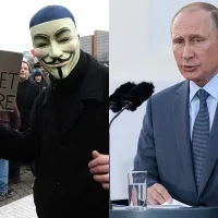 Hackerii Anonymous au spart toate posturile de televiziune rusești și rulează imagini din război/FOTO: twitter