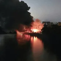 Explozii în Rusia - Foto: Twitter/ @Heroiam_Slava