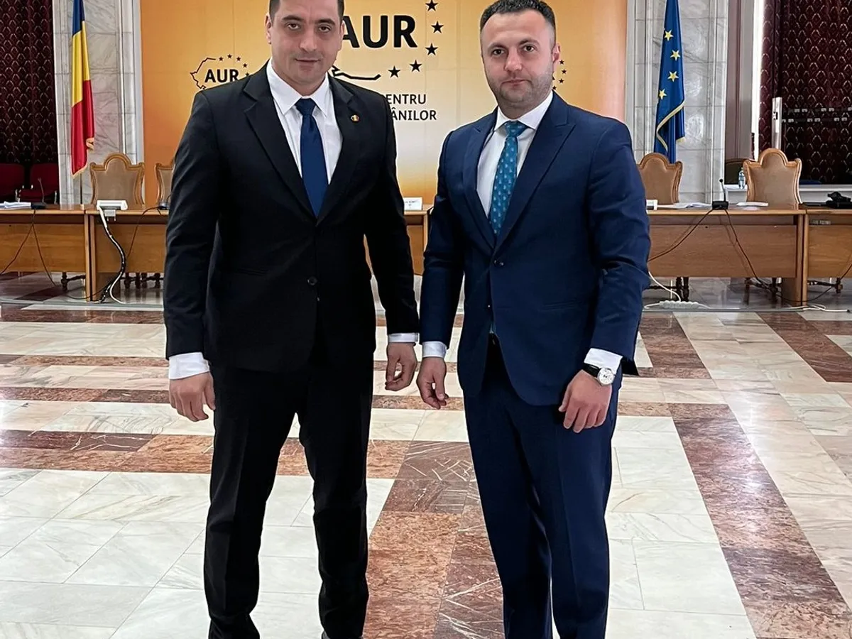 Simion și fostul deputat ALDE - Foto: Facebook /Marian Cucșa