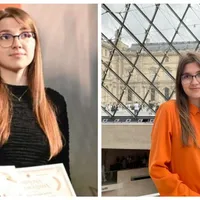 O elevă olimpică la Română și Biologie nu vrea să plece din România: „Vreau să fac niște schimbări” - Foto: Facebook/ Andra Parfene