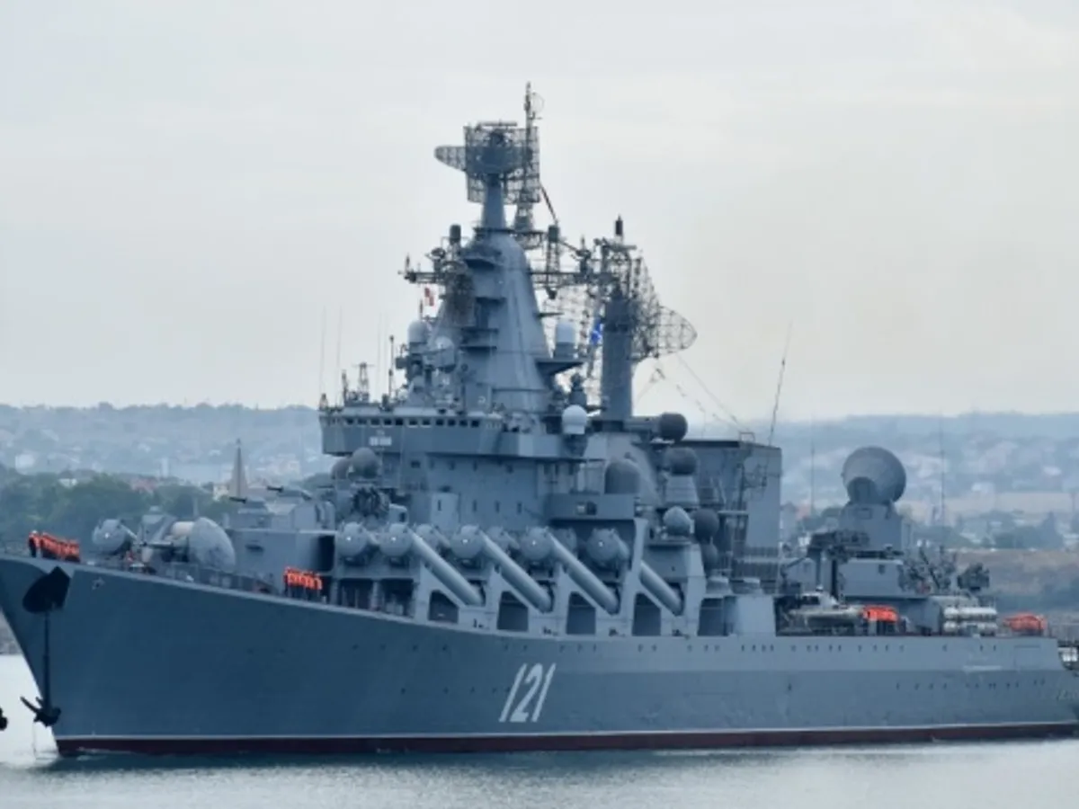Armata ucraineană a bombardat un crucișător rusesc din Marea Neagră cu rachete Neptun/FOTO: Ukrinform