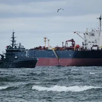 Estonia, gata să scufunde o navă a Rusiei în Marea Baltică. Era un petrolier-fantomă - Foto: Estonian Public Broadcasting (ERR)