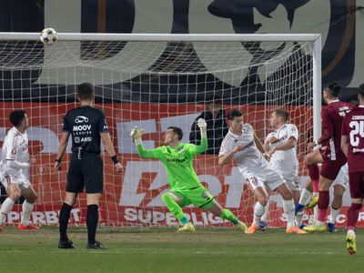 CFR Cluj a trecut ca trenul de Rapid București în play-off-ul Superligii - Foto: INQUAM PHOTOS / Manases Sándor