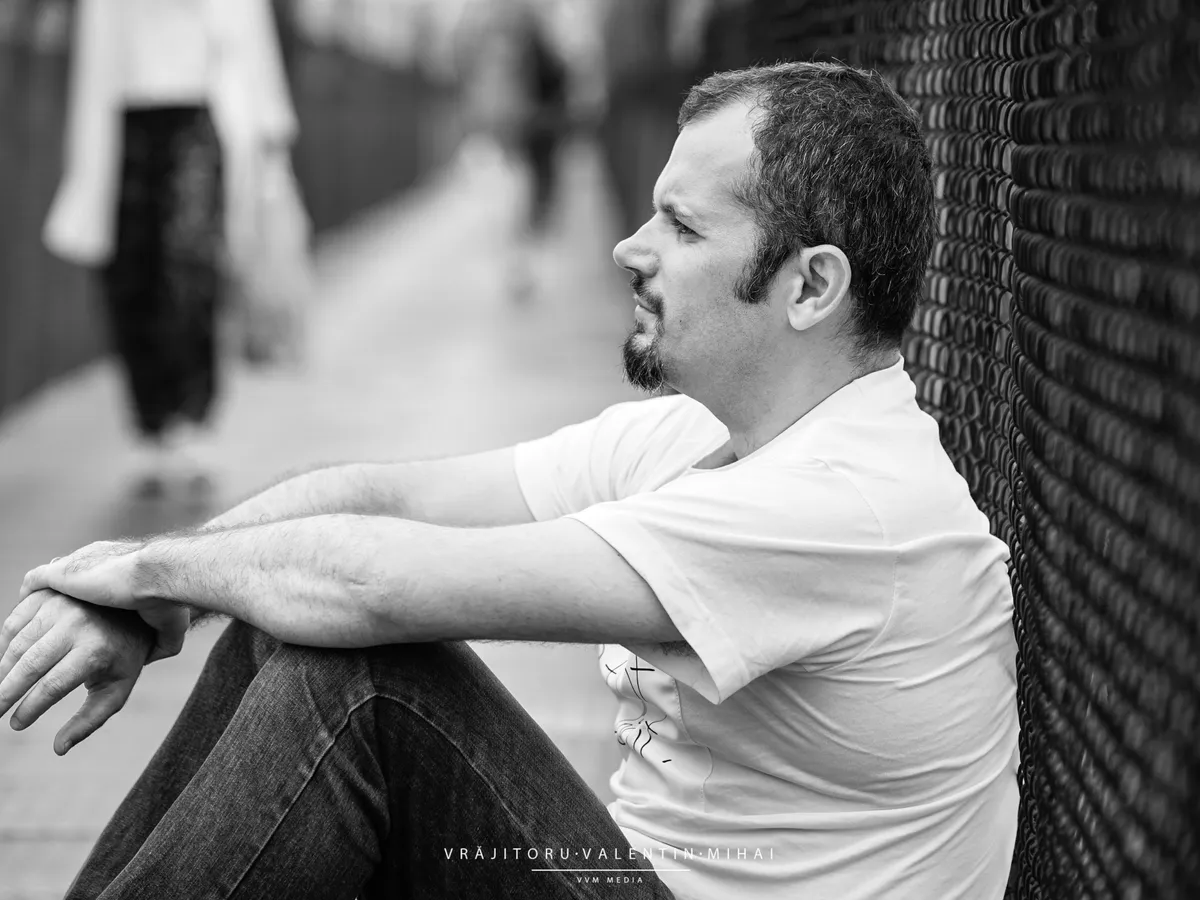 Radu Vancu, în „Porția de libertate”. FOTO: Vali Mihai Vrăjitoru