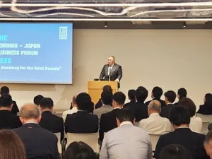 Mihai Daraban, președintele Camerei de Comerț a României, la Forumul de afaceri România-Japonia - Foto: CCIR