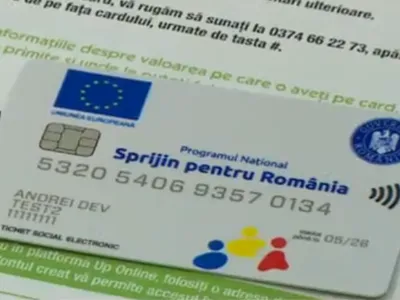 De miercuri începe distribuirea voucherelor sociale. Peste 2,5 milioane de beneficiari/FOTO: Captura video