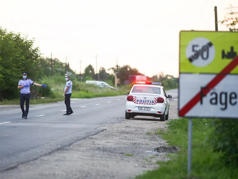 Făget a fost singurul oraș pus sub carantină în starea de alertă.  A ieșit din carantină mai devreme, dar timp de 30 de zile sunt în vigoare mai multe restricții. Sursa foto: Inquam Photos / Virgil Simonescu