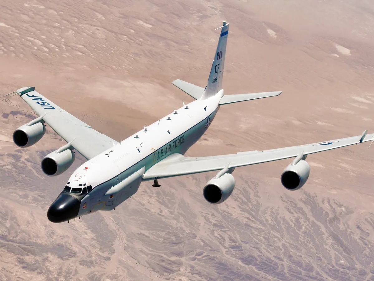 Boeing RC-135W Rivet Joint  - FOTO US Air Force photo by Master Sgt. Lance Cheung