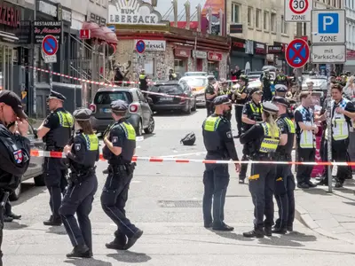 Poliția germană a împușcat un bărbat violent înaintea meciului Polonia - Olanda de la Euro - Foto: Profimedia Images