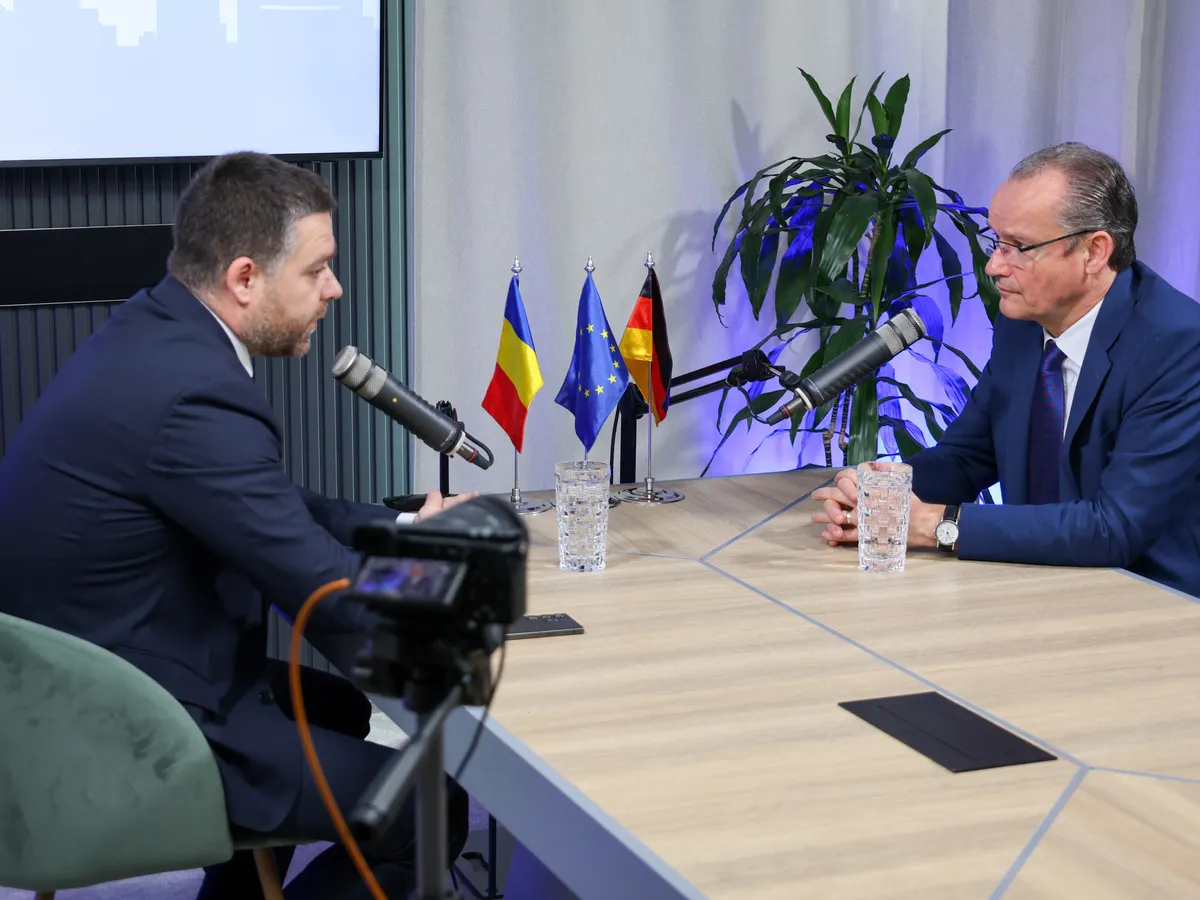 Ciprian Ciucu și Gunther Krichbaum - Foto: Youtube