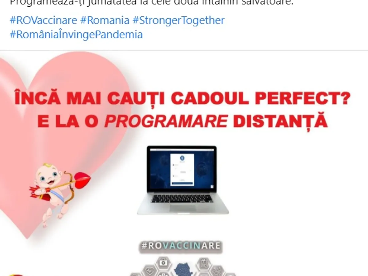 Postarea CNCAV, pe Facebook