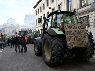 Protest în Bruxelles - Foto: Profimedia Images (Imagine cu rol ilustrativ)