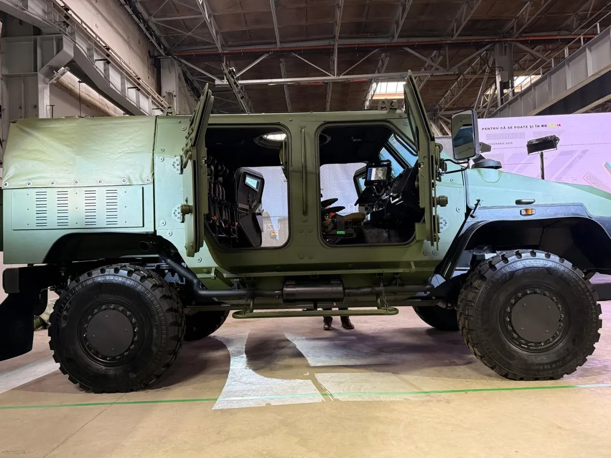 VLAH, coloana vertebrală pentru mobilitatea tactică a armatei -  Foto: BlueSpace Technology Romania