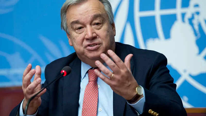 Antonio Guterres, ONU: Războiul din Ucraina riscă să aducă un „uragan al foametei” în lume. / Foto: unsmil.unmissions.org
