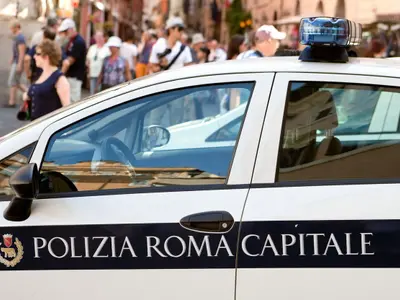 Mafiot italian, suspectat că ar fi ucis trei persoane într-un cartier de lux din Roma, arestat - FOTO: Profimedia