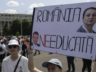 SONDAJ Românii susțin protestele profesorilor împotriva austerității. Cine sunt principalii vinovați - Foto:  Inquam Photos / Octav Ganea