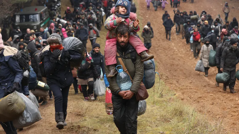 Lituania avertizează că numărul de migranți ce vin dinspre Belarus ar putea crește/FOTO: politico.eu