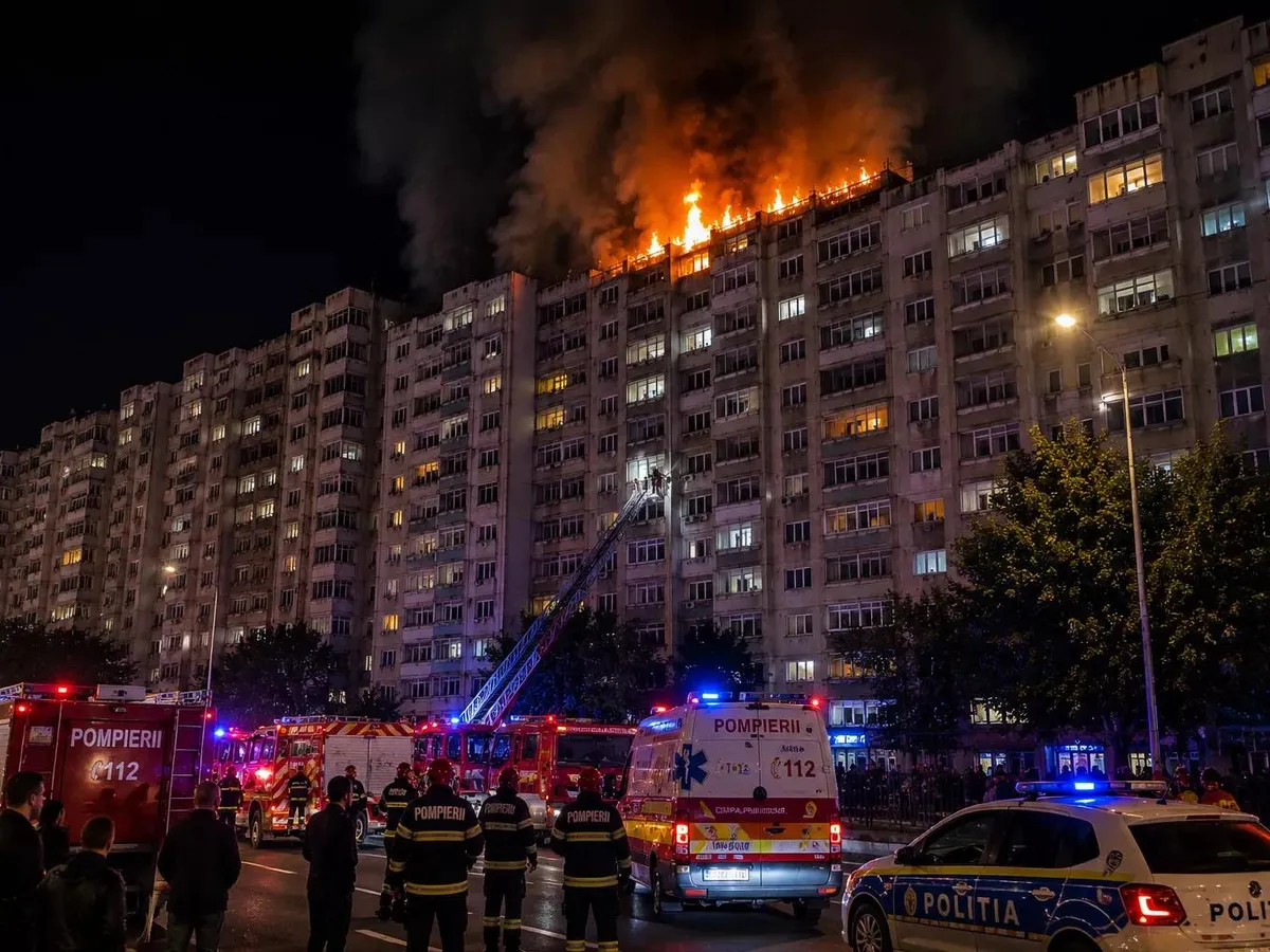 Atac cu drone la Galați - Foto: X / Ramona Stoian