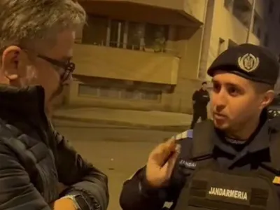 Jandarm Colectiv -Foto: Facebook/@Marian Rădună