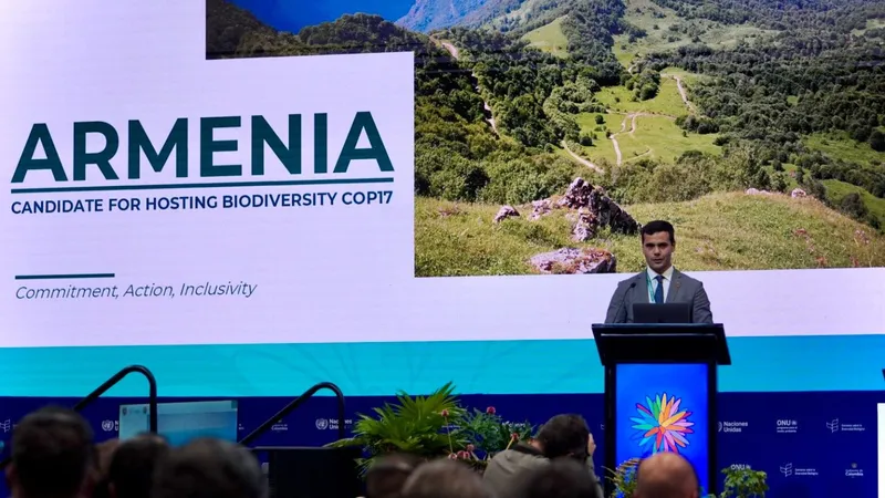 Armenia has been designated host of the Conference of the Parties to the Convention on Biological Diversity (COP17) in 2026 Foto: en.amradio.am