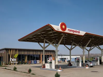 Stație de carburanți - Foto: Rompetrol