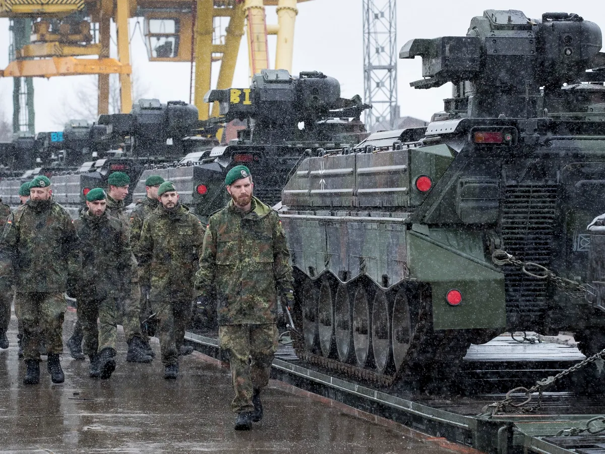 Lituania construiește rapid un oraș militar pentru soldații germani la granița cu Belarus - Foto: Profimedia Images (imagine cu rol ilustrativ)