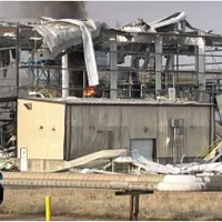 O uzină Northrop Grumman, ce produce rachete nucleare intercontinentale, distrusă de o explozie - Foto: KSL News Utah
