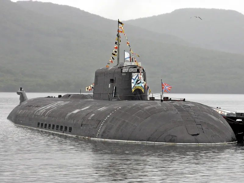 Submarin nuclear rusesc în Kamceatka - Foto: Profimedia Images (imagine cu rol ilustrativ)
