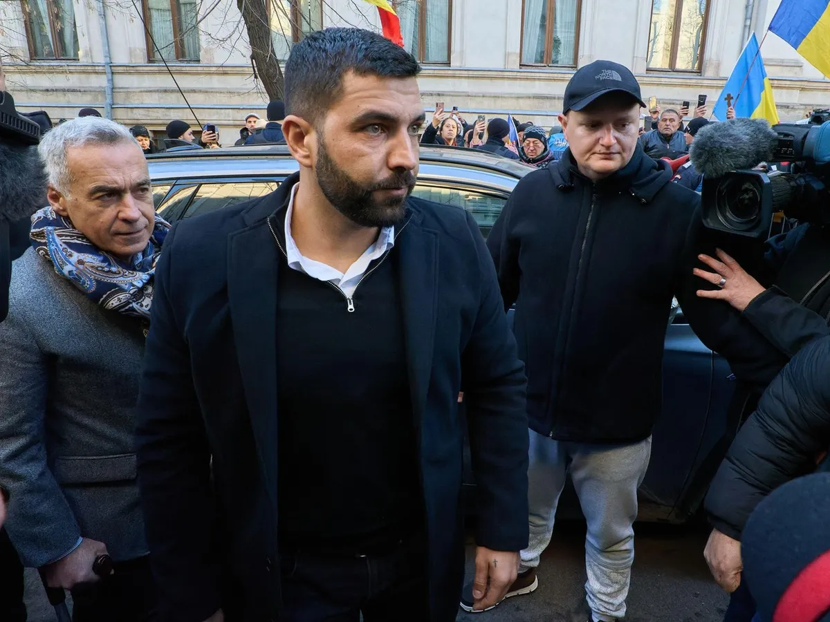 Marin Burcea, bodyguardul lui Călin Georgescu - Foto: Profimedia Images