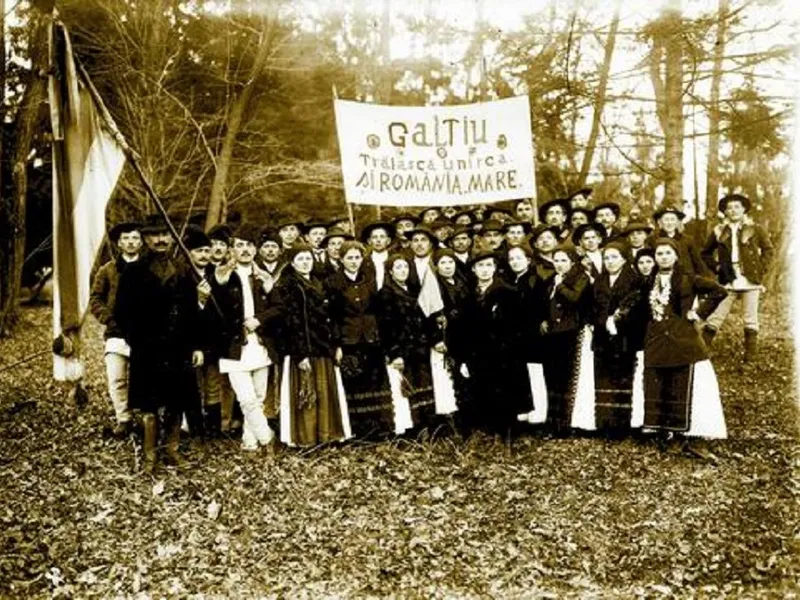 Poza cu consătenii din Galtiu