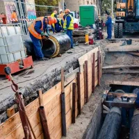 Ce au făcut PMB și primăriile de sector în 2023: 50 km țevi „RADET”, stație epurare, „incidente” - Foto: Facebook/Nicușor Dan - Imagine cu rol ilustrativ