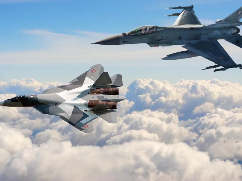 Când începe marele război aerian între avioane F-16 americane și Suhoi-ul Rusiei? Unde are loc - Foto: Profimedia Images (imagine cu caracter ilustrativ)