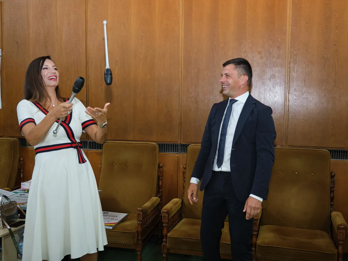Eduard Novak, ministrul Sportului  / FB