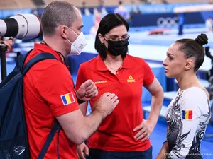 Larisa Iordache crede că ar fi câștigat o medalie la bârnă, dacă nu ar fi abandonat. Foto COSR