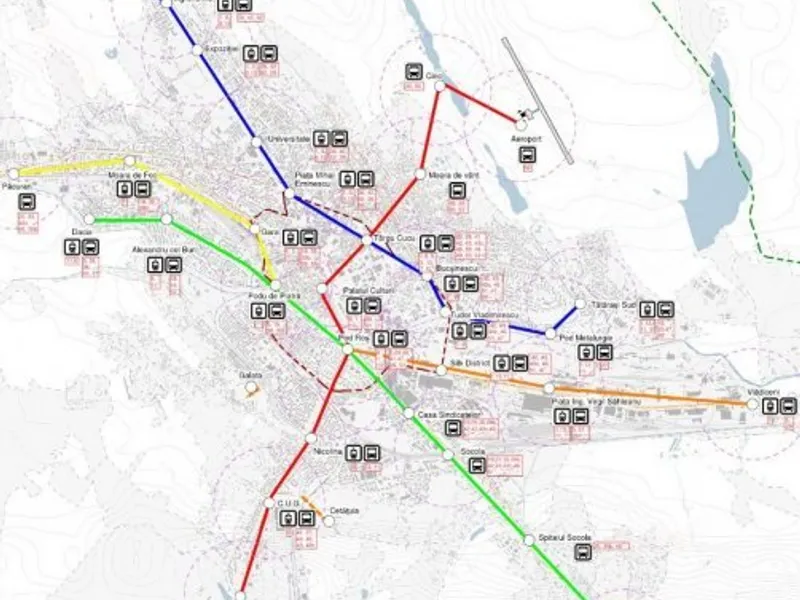 Proiect de transport public în Iași/FOTO: ziaruldeiasi.ro