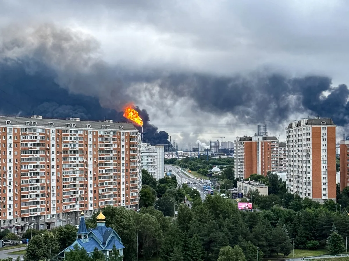 Cel mai mare atac cu drone al Ucrainei asupra Moscovei - Foto: Profimedia Images